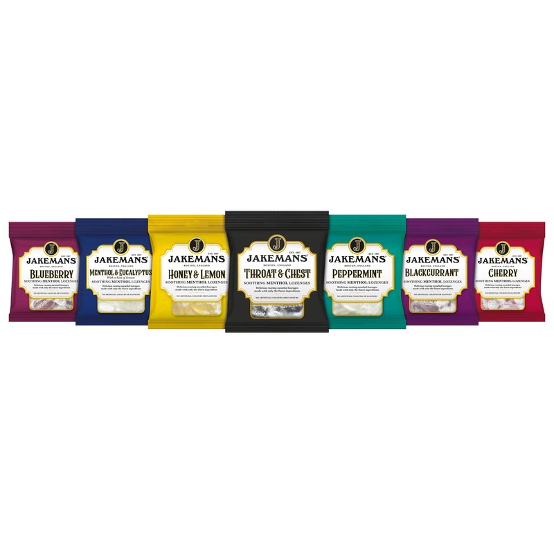 Jakemans Jakemans Menthol & Eucalyptus 73g - Pack of 12
