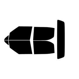 True Line Automotive Precut Window Tint Kit Compatible with Rivian R1T 2022 2023 50% All Side and Back Windows