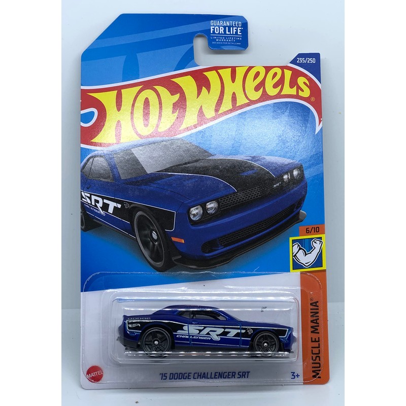 Hot Wheels 2022 - '15 Dodge Challenger SRT - Blue