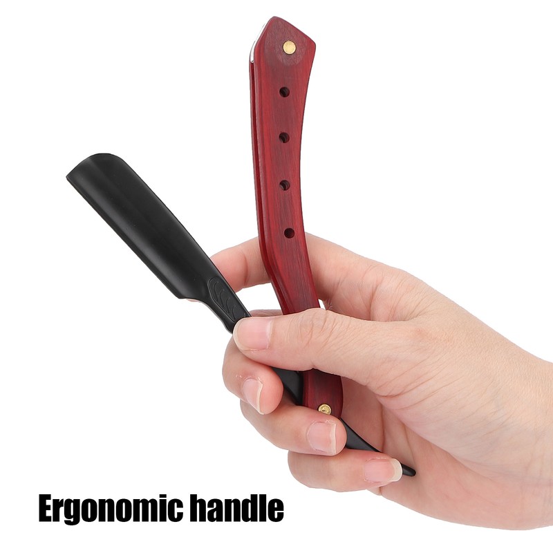 Professional Zinc Alloy Straight Razor Travel Portable Men Manual Shaver