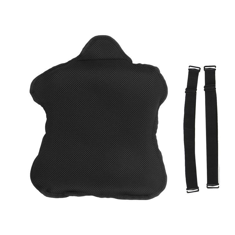 Motorcycle Gel Seat Cushion Mesh Cover Shock Absorption Breathable Cooling