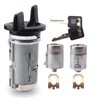 Ignition Switch Lock Cylinder & Door Lock Cylinder Set Compatible