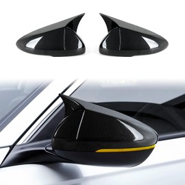 BRMYL for 2023 2024 2025 Honda Accord 11th Gen Accessories Side Rearview Mirror Guard Cover Trim Decals Exterior ABS Carbon Fiber Stickers, A
