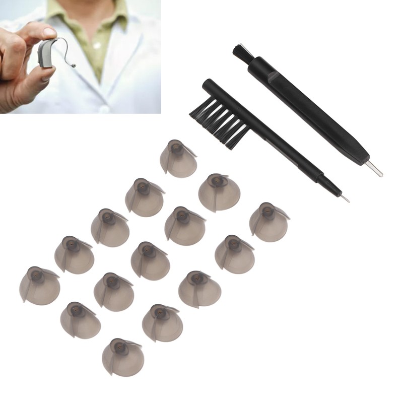 Hearing Amplifier Dome BTE Ear Tip Earplug Set Professional Portable