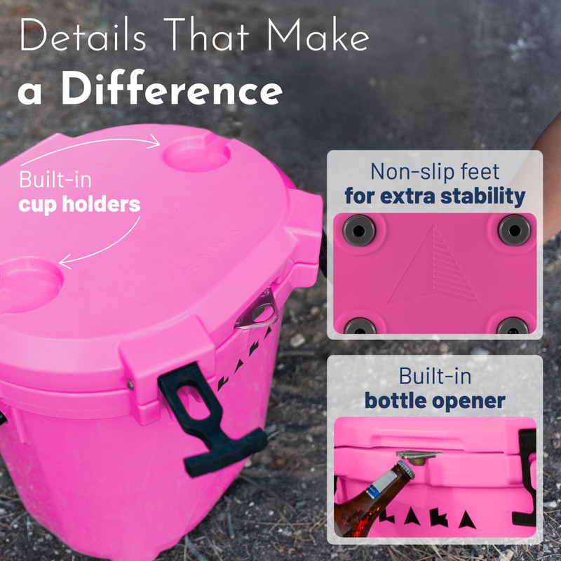 Laka Coolers 20 Qt Cooler - Lime Green