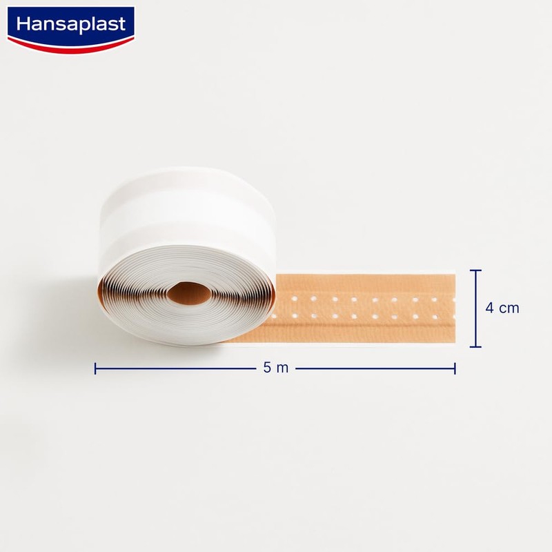 Hansaplast Hansaplast Classic Pflaster (5 m x 4 cm), zuschneidbare