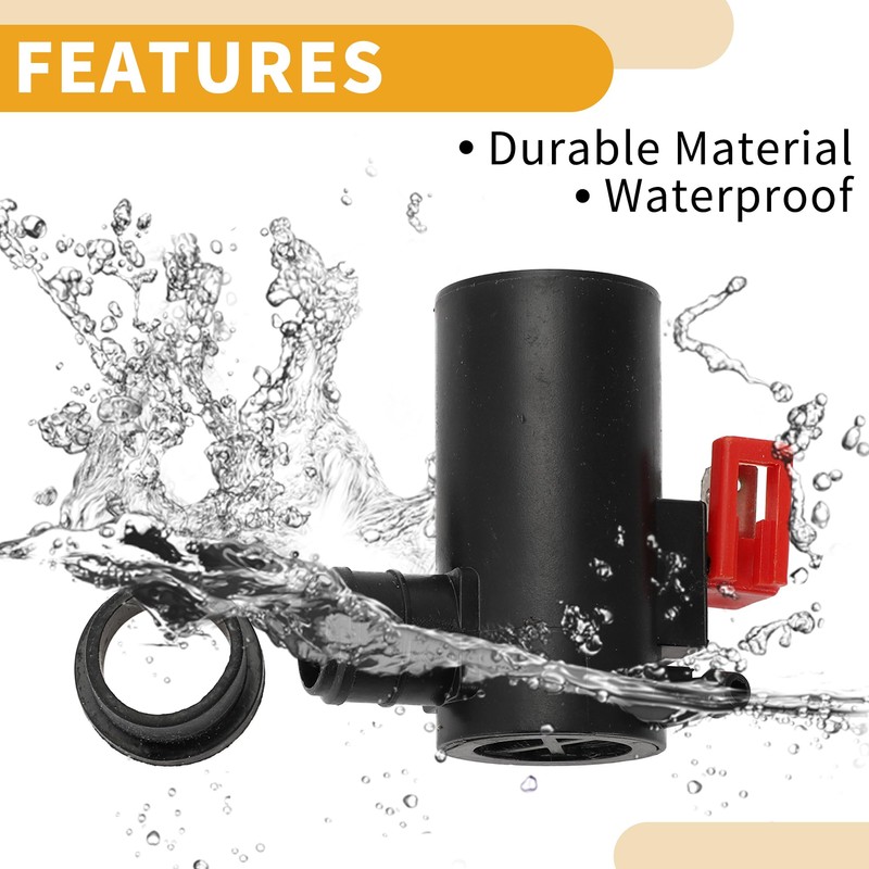 Partuto Windscreen Washer Pump No.MB848901 - Front Windshield Washer Motor