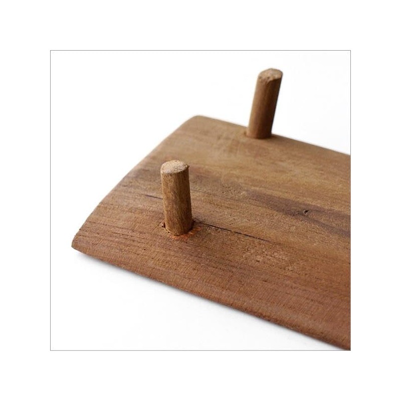 Teak Tray, Natural Wood Display Stand, Interior Tray, Solid Wood,