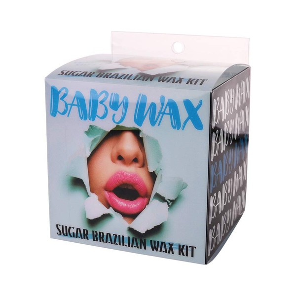 babywax baby wax sugar brazilian wax kit 1 set