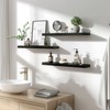 YYWUOJJ Wood Floating Shelves for Wall Decor, Rustic Wall Shelves