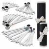 DURATECH 32-Piece Ratcheting Combination Wrench Set, 20 PCS Combo Wrench