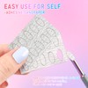 Dual Ended Cuticle Remover,Pre-Treatment Cuticle Pusher with 100#/240# Grit Sandpaper