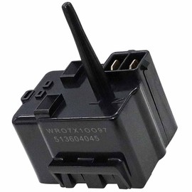 Lifetime WR07X10097 Refrigerator Compressor Relay Overload Starter by Seentech, Compatible with GE Refrigerators – Replaces: 1265640 AP4300623 PS1766101
