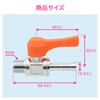 GAONA GA-JM085 Mini Ball Valve, Hose Nipple, R3/8 x 10.5