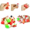 48 Pcs Christmas Mochi Squishy Toys,Mini Cute Squeeze Toy Stress