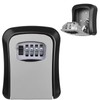 Key Safe with Number Code, Key Cabinet with 4 Digit