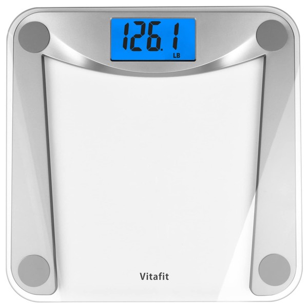 Vitafit Digital Bathroom Weight Scale for Body Weight, High Accuracy
