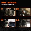 YWPXMY front CV Axle ShaftAssembly Compatible with Corolla 2009-2018 &