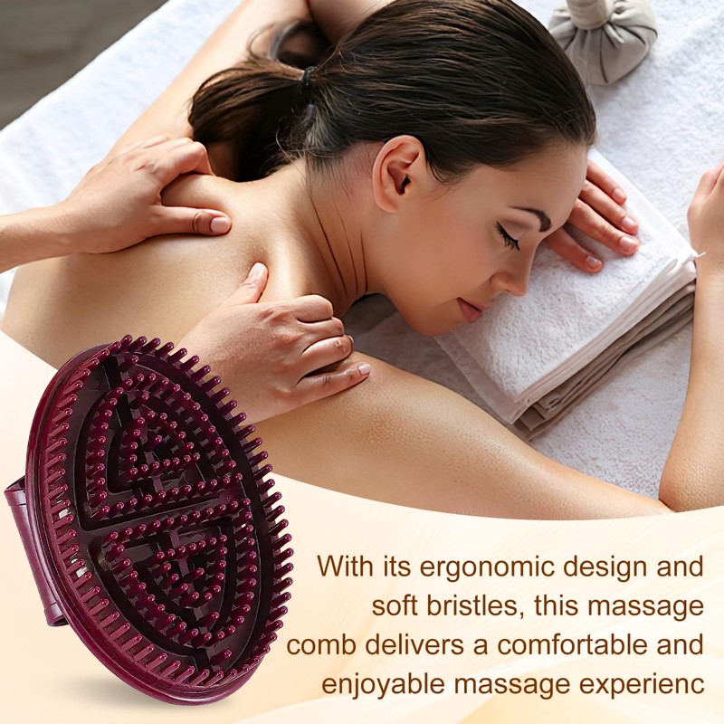 2Pcs Meridian Massage Brush,Full Body Massage Brush,Cepillos Meridianos,Eauty Salon Professional
