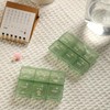 Portable 6-grid Pill Storage Box, 1 Count Mini Pill Organizer,