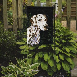 Caroline's Treasures SS8518GF Starry Night Dalmatian Flag Garden Size, Small, Multicolor