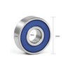 ZXfad 6pcs 608RS ABEC-9 Kugellager, geeignet für Skateboard, Roller und