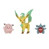 Pokémon PKW2806 Battle Figure Set - Piepi, Kaumalat, Folipurba offizielles