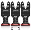 EZARC Multi-Tool Replacement Blades, Carbide & Metal, For Cutting Wood