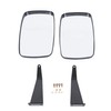 Tractor Mirror Assembly With Fixed Arms Replacement For DM2455000 Fit