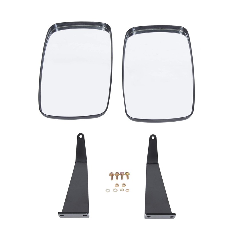 Tractor Mirror Assembly With Fixed Arms Replacement For DM2455000 Fit