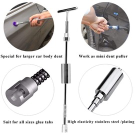 TUOSHUNGE DBGT0 Sliding Hammer T-bar - Paintless Dent Puller Tool for Auto Body Repair Dent Removal