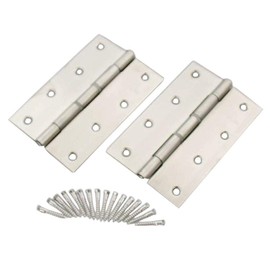 High Logic 72605 Stainless Steel Hinge, 4.0 inches (102 mm)