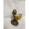 3” Rasta Jamaican Basket Ashtray