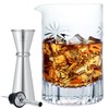 Homestia Cocktail Mixing Glass, 24 oz Weighted Old Fashioned Glass