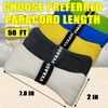 VVAAGG 1000lb Paracord Rope, 50ft 12 Strand Parachute Cord for