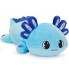 Officygnet Axolotl Plush, 13" Soft Stuffed Animal Plush Toy, Cute