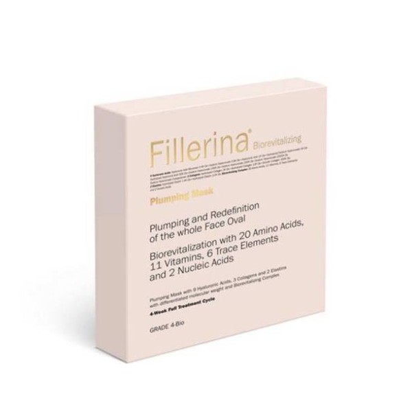 Fillerina Biorevitalising & Plumping Mask Grade 4 - 4pcs