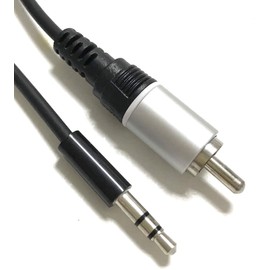 Access 3.5mm to RCA Male Male 1M RCA Audio Output (Subwoofer Out) to Stereo Mini Plug (TRS) Cable + Microfiber Cloth M101-105