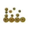 Watch Hand Nut Assortment 12 Piece Brass Set for Hermle