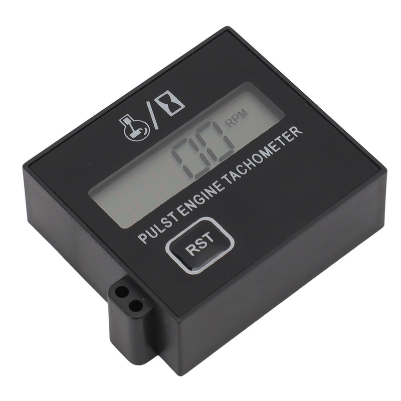 Inductive Tachometer Auto Reset Rechargeable Digital Tachometer for 2 Or
