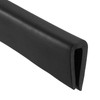 TA-VIGOR Edge Trim U Seal, Black PVC U-Seal Channel Edge