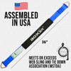 Boxer 4 Pack 2" x 36" USA Assembly Premium Blue