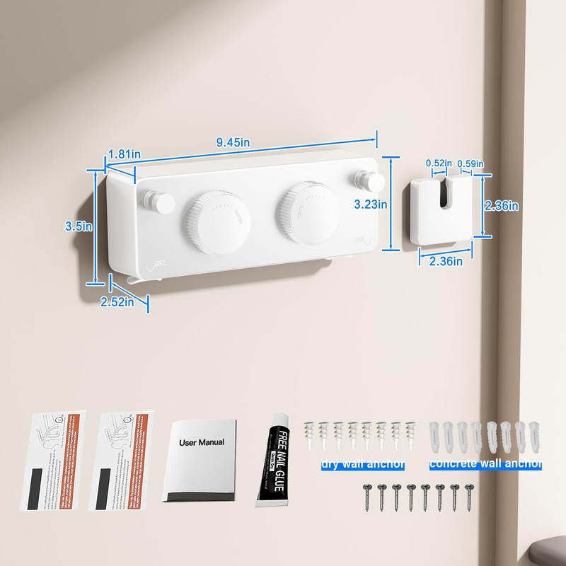 MUSTORN Retractable Clothesline Indoor, Non-Sagging Twin Clothes Line Retracting Outdoor