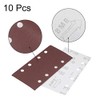 sourcing map 180 Grit 1/3 Sanding Sheet Sander Sandpaper Hook