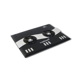 Vantec LapCool 3 LPC-401 Dual Silent Fans Notebook Cooler (Black)