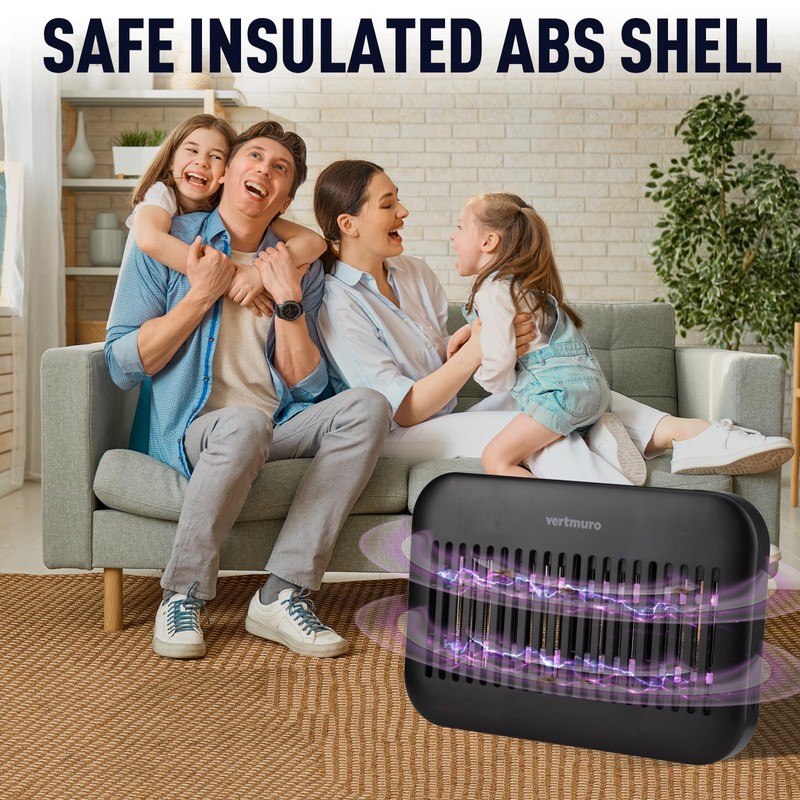 vertmuro Bug Zapper Indoor, Powerful Mosquito Zapper Indoor with Removable