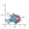 Blue Fish Cufflinks For Men With Gift Box