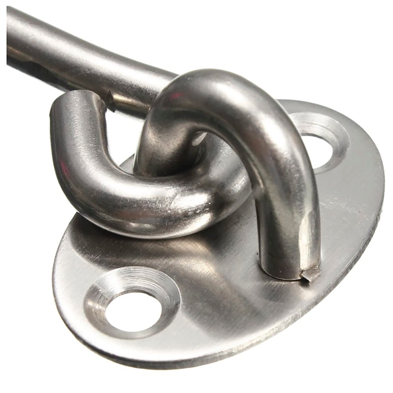 BuxiuGK Pack of 2 Storm Hooks 4 Inch Cabin Hooks
