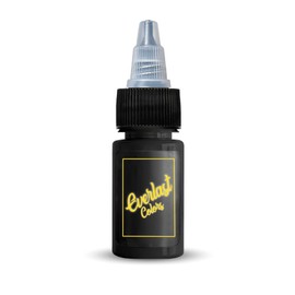 Everlast Tattoo Ink - Premium Organic Tattooing Pigment - Perfect for Outlining or Shading - Fader Dark - 2oz