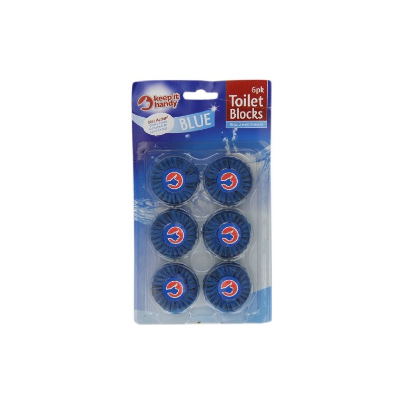 Keep It Handy Blue Flush x 6 (Pack of 8,